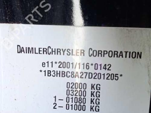 Tailgate DODGE CALIBER 2.0 CRD | BP7835178C6