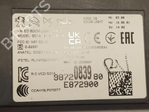 Electronic module CITROËN C4 III (BA_, BB_, BC_) ë-C4 (BCZKXC, BZCKSC) | BP30167015M83