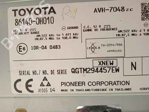 Radio CITROËN C1 II (PA_, PS_) 1.2 VTi 82 | BP17677315E6 