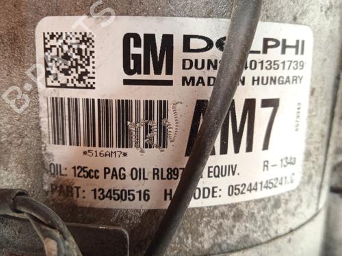 AC compressor OPEL MERIVA B MPV (S10) 1.6 CDTI (75) | BP30354802M34