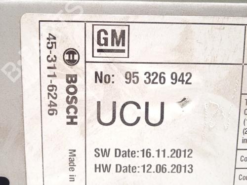 Electronic module OPEL INSIGNIA A Sports Tourer (G09) 2.0 CDTI (35) | BP18161356M83 