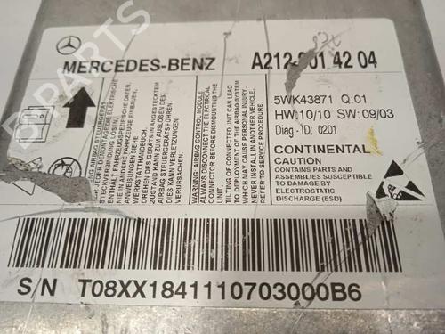 ECU airbags MERCEDES-BENZ E-CLASS (W212) E 250 CDI / BlueTEC (212.003, 212.004) | BP6817181M53 
