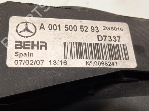 Radiator fan MERCEDES-BENZ VITO / MIXTO Van (W639) 115 CDI (639.601, 639.603, 639.605) | BP26576124M35