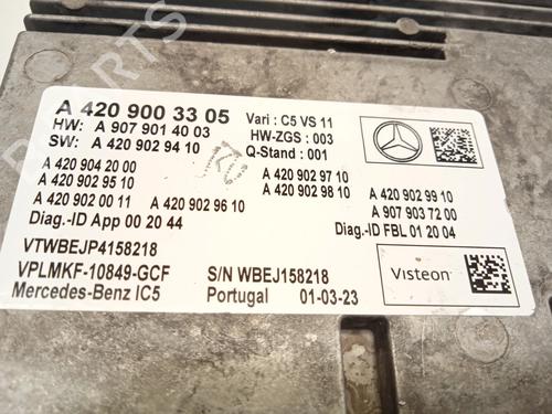 Electronic module MERCEDES-BENZ SPRINTER 4-t Van (B907, B910) 419 CDI RWD (907.643, 907.645, 907.647) | BP26208453M83  - Image 5