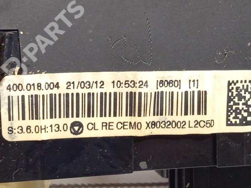 Climate control CITROËN C3 II (SC_) 1.4 HDi 70 (SC8HZC, SC8HR0, SC8HP4) | BP9503653I5 