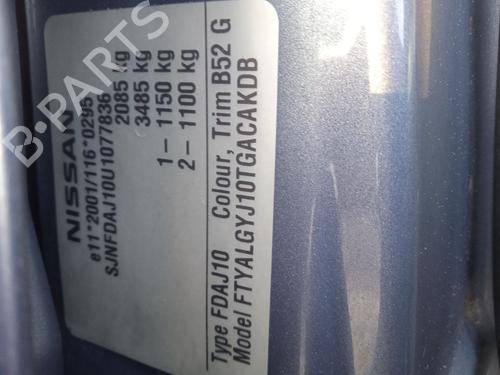 Left headlight NISSAN QASHQAI I (J10, NJ10) 2.0 dCi | BP28113597C28 