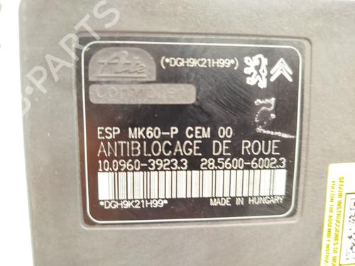 ABS pump PEUGEOT 207 (WA_, WC_) 1.6 HDi | BP30143156M43 