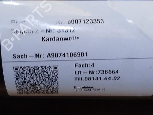 Driveshaft MERCEDES-BENZ SPRINTER 4-t Van (B907, B910) 419 CDI RWD (907.643, 907.645, 907.647) | BP26209729M37 - Image 10