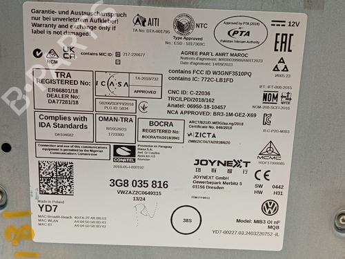Electronic module VW T-CROSS (C11, D31) | BP32044030M83 - Image 6