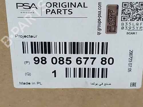 Phare gauche CITROËN JUMPY III Van (V_)  | BP29449937C28 