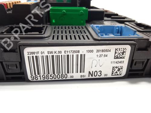 Fuse box PEUGEOT 208 I (CA_, CC_) 1.2 THP 110 | BP18680367E1 