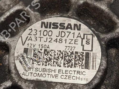 Alternator NISSAN QASHQAI / QASHQAI +2 I (J10, NJ10, JJ10E) 2.0 dCi | BP9733569M7 