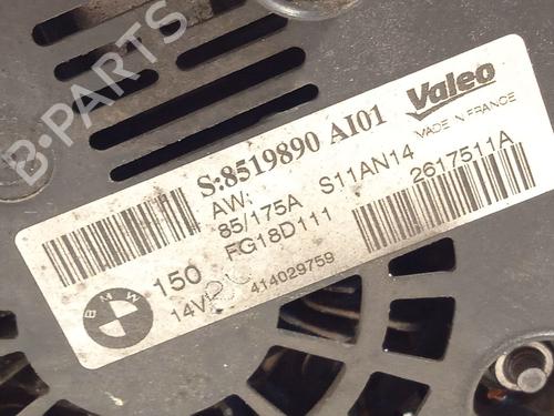 Alternator BMW 3 Gran Turismo (F34)  | BP19542097M7 