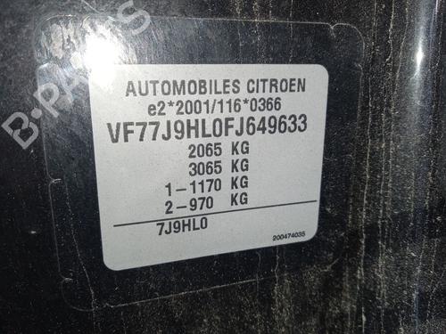 Rudehejsemekanisme Højre foran CITROËN BERLINGO MULTISPACE (B9) 1.6 HDi 110 | BP32227779C23  - Image 24