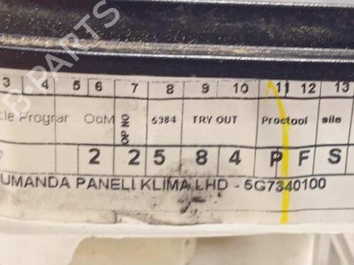 Climate control PEUGEOT BIPPER (AA_) 1.3 HDi 75 | BP10236086I5 