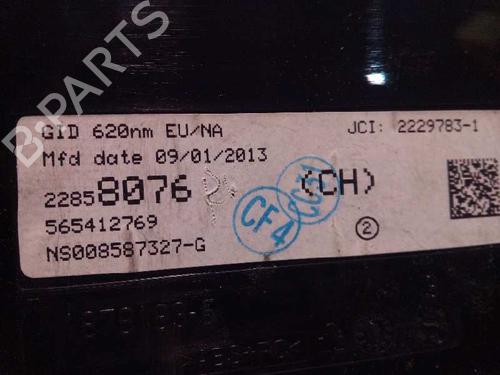 Display monitor OPEL ASTRA J (P10) 1.7 CDTI (68) | BP4556024C48 - Image 3