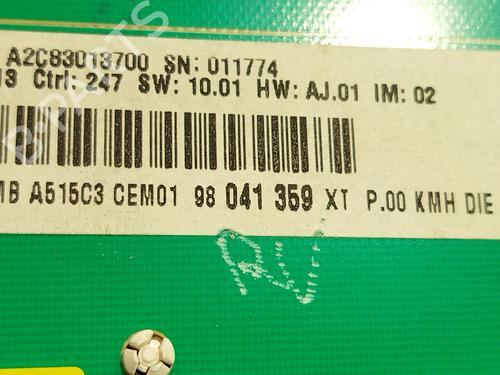 Instrument cluster CITROËN DS3 (SA_) 1.6 HDi 90 | BP29477890C47 