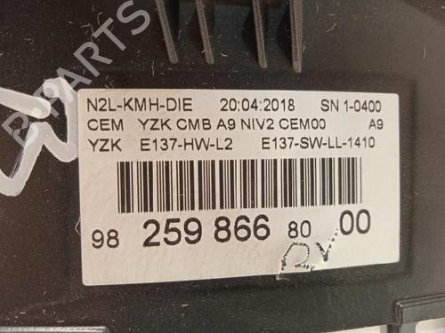 Instrument cluster PEUGEOT 2008 I (CU_)  | BP8901575C47 
