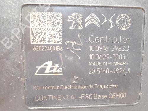 ABS pump PEUGEOT 208 II (UB_, UP_, UW_, UJ_)  | BP29424853M43 