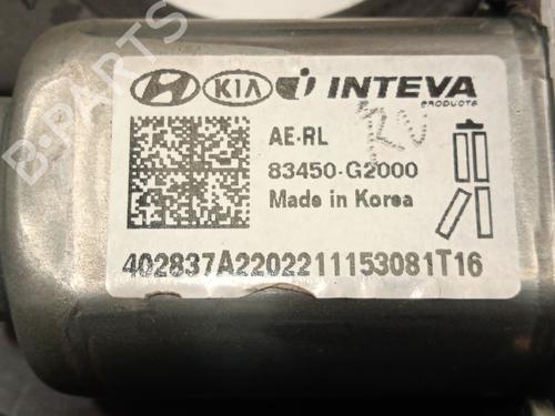 Rear left window mechanism HYUNDAI IONIQ (AE) 1.6 GDI Hybrid | BP22729278C24 