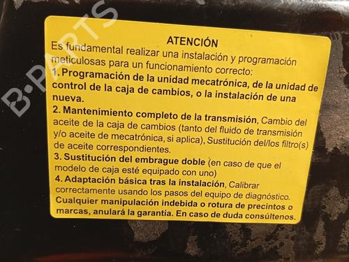 Gearbox PEUGEOT 607 (9D, 9U) 2.7 HDi 24V | BP30485910M3 