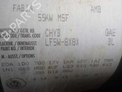 Front right lock SKODA FABIA III (NJ3) 1.0 | BP5018915C97 