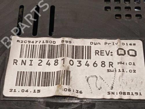 Instrument cluster RENAULT MEGANE III Hatchback (BZ0/1_, B3_) 1.5 dCi (BZ09, BZ0D, BZ1W, BZ29, BZ14) | BP11242896C47 