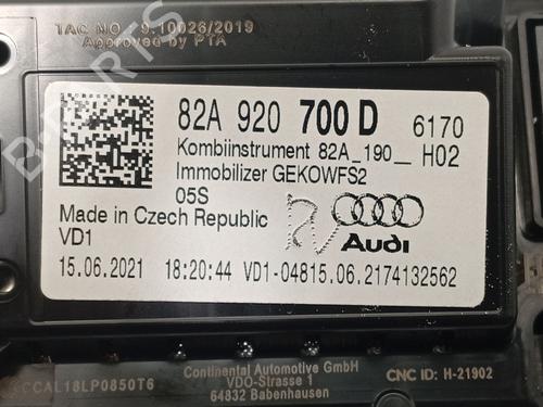 Instrument cluster AUDI A1 Sportback (GBA) 30 TFSI | BP31623871C47 