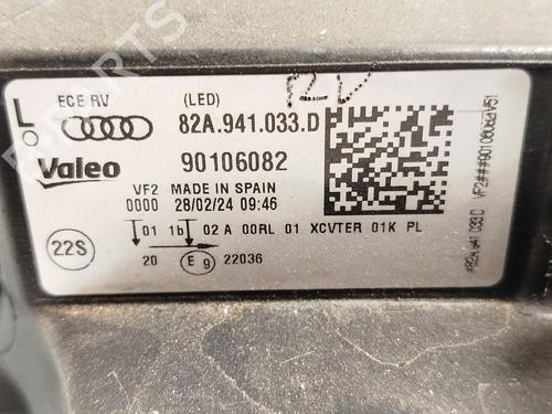 Left headlight AUDI A1 Sportback (GBA) 30 TFSI | BP32166569C28 