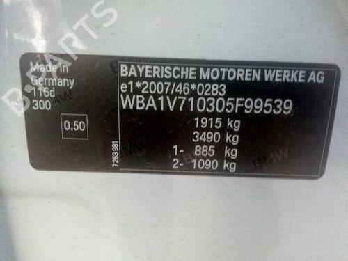 Heater blower motor BMW 1 (F20) 116 d | BP1934189M62 