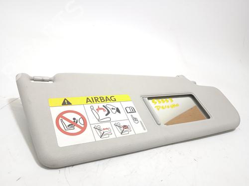 Used Right sun visor Right sun visor 18161372 18161372