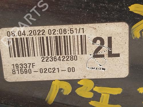 Left tailgate light TOYOTA COROLLA Saloon (_E21_) 1.8 VVTi Hybrid (ZWE211, MZEA12) | BP33324720C79 - Image 4