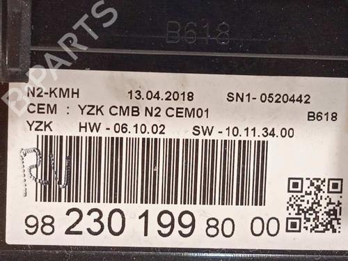 Instrument cluster CITROËN C3 III (SX)  | BP9703047C47 