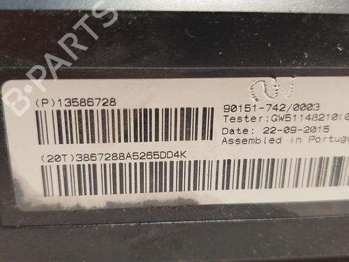 Control unit OPEL ZAFIRA TOURER C (P12) 1.6 CDTI (75) | BP32860591M11 - Image 4
