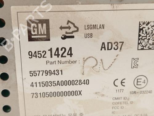 Radio OPEL MOKKA / MOKKA X (J13) 1.6 CDTI (_76) | BP22193527E6 