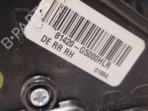 Rear right lock KIA NIRO I (DE) 1.6 GDI Hybrid | BP28124440C99 