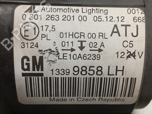Left headlight OPEL ZAFIRA TOURER C (P12) 2.0 CDTi (75) | BP32184280C28  - Image 6