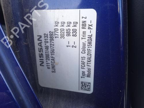 Electronic module NISSAN JUKE (F15) 1.5 dCi | BP26519510M83