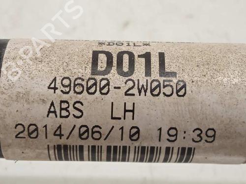 Left rear driveshaft HYUNDAI SANTA FÉ III (DM, DMA)  | BP15883060M40 