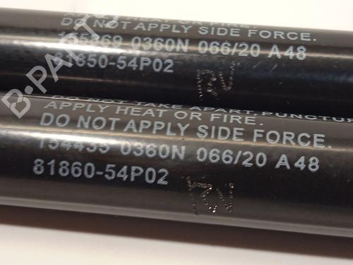 Tailgate lift support SUZUKI VITARA (LY) 1.4 Hybrid (Mild Hybrid) AllGrip (APK414) | BP24524320C138