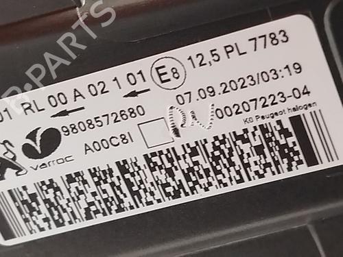 Left headlight PEUGEOT EXPERT Bus (V_)  | BP29240401C28 