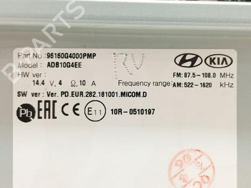 Radio HYUNDAI i30 (PDE, PD, PDEN) 1.6 CRDi | BP34580714E6  - Image 6