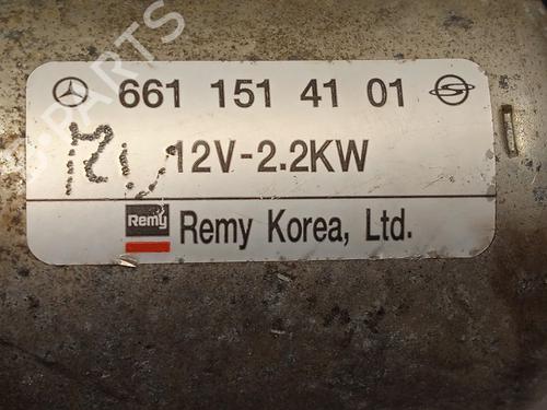 Starter SSANGYONG RODIUS I 2.7 Xdi 4WD | BP24808522M8  - Image 5