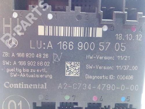 Electronic module MERCEDES-BENZ GLE (W166)  | BP5262354M83 