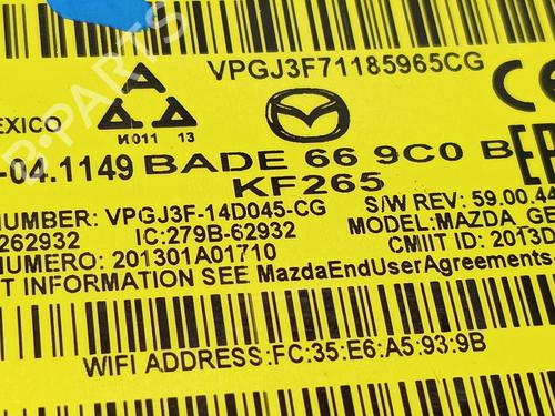 Electronic module MAZDA 3 Saloon (BM_, BN_) 2.0 | BP34136175M83 - Image 5