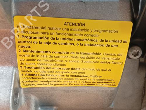 Gearbox CUPRA LEON Sportstourer (KL8, KU8, KUD) 1.5 eTSI | BP31824520M3 