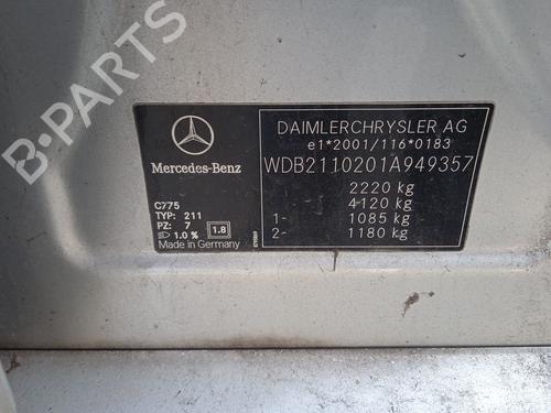 Intercooler MERCEDES-BENZ E-CLASS (W211) E 280 CDI (211.020) | BP27892115M30 