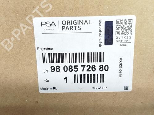 Left headlight PEUGEOT EXPERT Bus (V_)  | BP29207249C28 