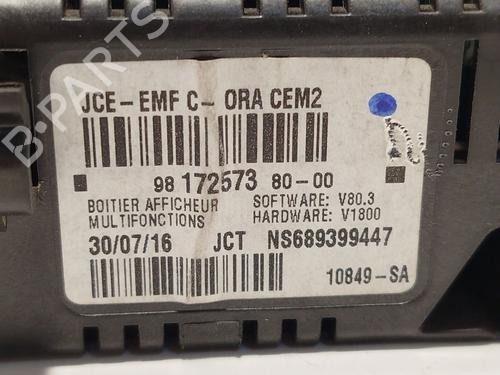 Display monitor PEUGEOT 407 (6D_) 2.0 HDi 135 (6DRHRH, 6DRHRE, 6DRHRG, 6DRHRJ) | BP24140601C48 