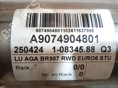 Exhaust system MERCEDES-BENZ SPRINTER 4-t Van (B907, B910) 419 CDI RWD (907.643, 907.645, 907.647) | BP26208625M121